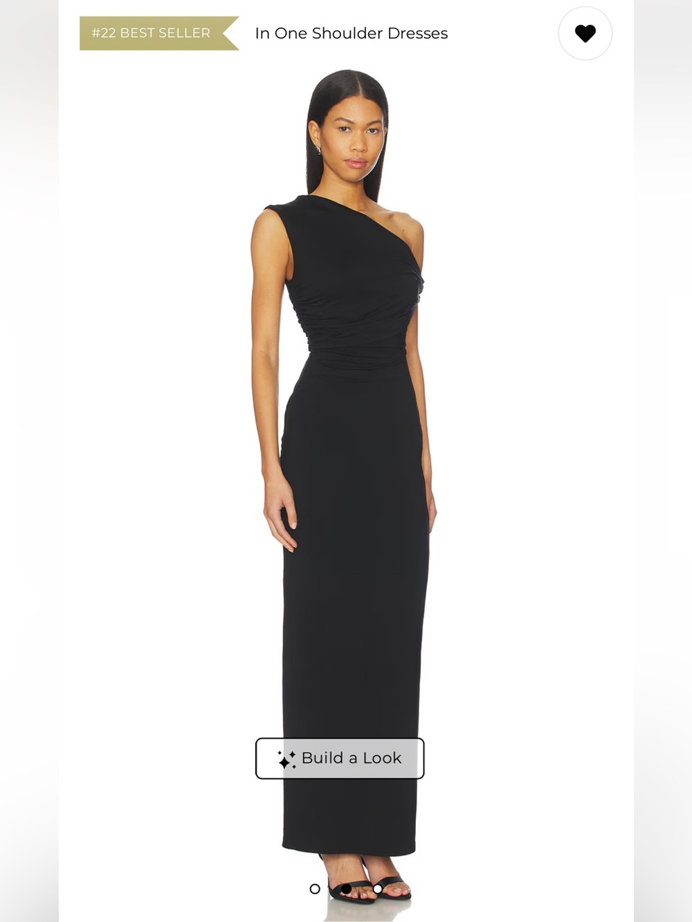 Superdown Alessia Maxi Dress in Black Size XS